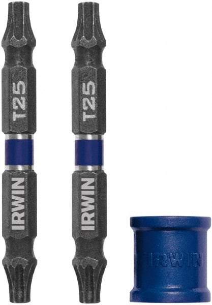 Irwin - 3 Piece, Torx Handle, Double End Bit Set - Makers Industrial Supply