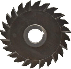 Keo - 6" Diam x 1/4" Width of Cut, 24 Teeth, High Speed Steel Side Milling Cutter - Staggered Teeth, Uncoated - Makers Industrial Supply