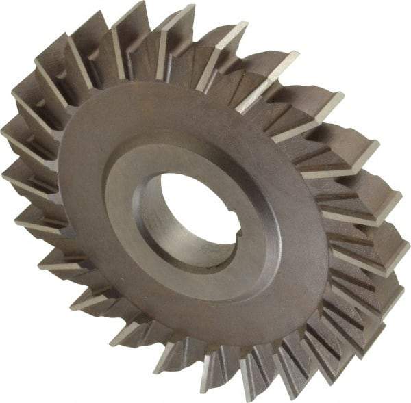 Keo - 4" Diam x 1/2" Width of Cut, 24 Teeth, High Speed Steel Side Milling Cutter - Straight Teeth, Uncoated - Makers Industrial Supply