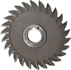 Keo - 5" Diam x 1/4" Width of Cut, 26 Teeth, High Speed Steel Side Milling Cutter - Straight Teeth, Uncoated - Makers Industrial Supply