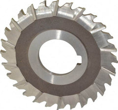 Keo - 3" Blade Diam x 1/8" Blade Thickness, 1" Hole, 28 Teeth, High Speed Steel Side Chip Saw - Staggered Tooth, Arbor Connection, Right Hand Cut, Uncoated - Makers Industrial Supply