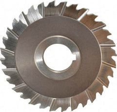 Keo - 4" Blade Diam x 5/32" Blade Thickness, 1" Hole, 32 Teeth, High Speed Steel Side Chip Saw - Staggered Tooth, Arbor Connection, Right Hand Cut, Uncoated - Makers Industrial Supply