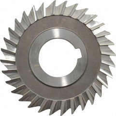 Keo - 3" Blade Diam x 3/32" Blade Thickness, 1" Hole, 32 Teeth, High Speed Steel Side Chip Saw - Straight Tooth, Arbor Connection, Right Hand Cut, Uncoated, with Keyway - Makers Industrial Supply