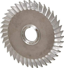 Keo - 5" Blade Diam x 1/8" Blade Thickness, 1" Hole, 40 Teeth, High Speed Steel Side Chip Saw - Straight Tooth, Arbor Connection, Right Hand Cut, Uncoated, with Keyway - Makers Industrial Supply