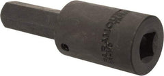 Paramount - 1/2" Drive, 16mm Impact Hex Bit Socket - 3-5/8" OAL - Makers Industrial Supply