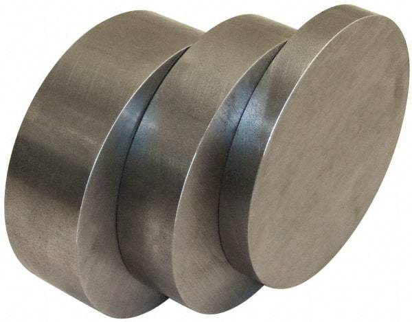 Made in USA - 4" Diam x 1" Long, 8620 Steel Round Rod - Cold Finish, Annealed, Steel - Makers Industrial Supply