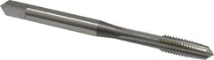 OSG - M5x0.80 Metric Coarse 6H 4 Flute Bright Finish High Speed Steel Straight Flute Standard Hand Tap - Taper, Right Hand Thread, 2-3/8" OAL, 7/8" Thread Length, D4 Limit, Oversize - Makers Industrial Supply