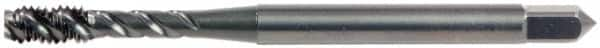 OSG - 5/16-18 UNC 3 Flute 3B Plug Spiral Flute Tap - High Speed Steel, Oxide Finish, 2-23/32" OAL, Right Hand Flute, Right Hand Thread, H3, Series 13020 - Makers Industrial Supply