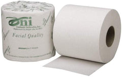 Ability One - 1,200' Roll Length x 4" Sheet Width, Standard Roll Toilet Tissue - Single Ply, White - Makers Industrial Supply