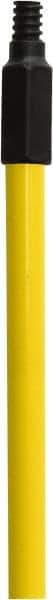 O-Cedar - 60 x 1" Fiberglass Squeegee Handle - Threaded Connection, Yellow - Makers Industrial Supply