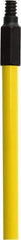 O-Cedar - 60 x 1" Fiberglass Squeegee Handle - Threaded Connection, Yellow - Makers Industrial Supply