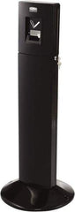 Rubbermaid - 1.6 Gal Metal Cigarette & Cigar Receptacle - 42.8" High - Makers Industrial Supply