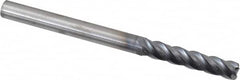 Kennametal - 1/4", 4 Flute, Solid Carbide, 0.03" Corner Radius End Mill - 3-1/4" OAL, 1-1/2" LOC - Makers Industrial Supply