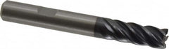 Kennametal - 8mm, 5 Flute, Solid Carbide, 0.5mm Corner Radius End Mill - 63mm OAL, 19mm LOC - Makers Industrial Supply