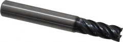 Kennametal - 9mm, 5 Flute, Solid Carbide, 0.5mm Corner Radius End Mill - 72mm OAL, 19mm LOC - Makers Industrial Supply