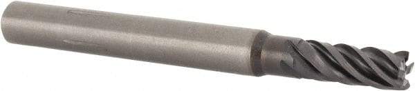 Kennametal - 5mm, 5 Flute, Solid Carbide, 0.25mm Corner Radius End Mill - 57mm OAL, 13mm LOC - Makers Industrial Supply