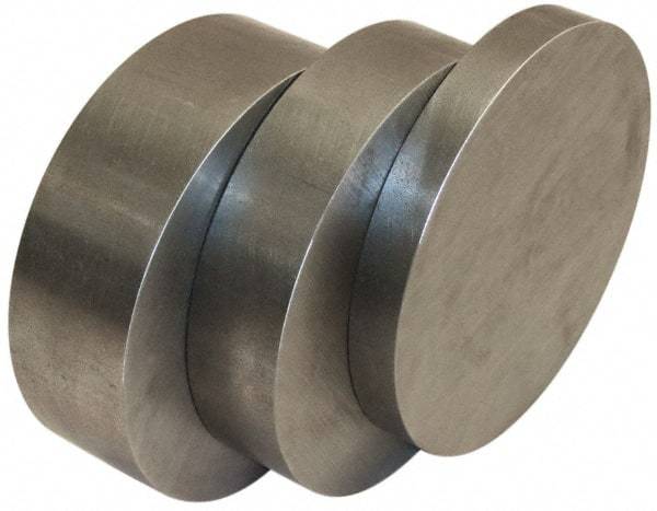 Value Collection - 5-1/2" Diam x 1/2" Long, 12L14 Steel Round Rod - Cold Finish, Mill, Steel - Makers Industrial Supply