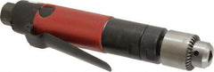 Ingersoll-Rand - 1/4" Keyed Chuck - Inline Handle, 3,300 RPM, 15 CFM, 0.25 hp, 90 psi - Makers Industrial Supply