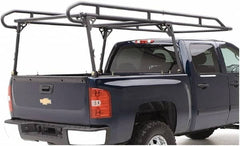 Erickson Manufacturing - Steel Truck Rack - 55" Wide x 135" Long, Black, For Use with Any Truck - Makers Industrial Supply