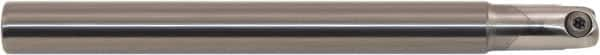 Millstar - 3/4" Cut Diam, 8" Max Depth of Cut, 18mm Shank Diam, 8" OAL, Indexable Ball Nose End Mill - Straight Shank, CBCY Toolholder, BD-N, BD-R, BDS, FB-R, TO, TOBD-NF, HF Insert - Makers Industrial Supply