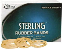 Alliance - 3-1/2" Circumference, 1/4" Wide, Light-Duty Band Rubber Band Strapping - 425 Pieces - Makers Industrial Supply