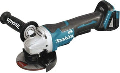 Makita - 4-1/2" Wheel Diam, 8,500 RPM, Cordless Cutoff & Cutoff-Grinder Tool - Straight Handle - Makers Industrial Supply