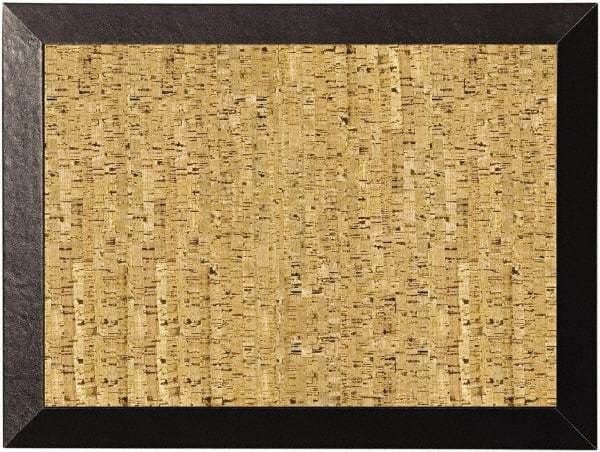 MasterVision - 24" Wide x 18" High Open Cork Bulletin Board - Natural (Color) - Makers Industrial Supply