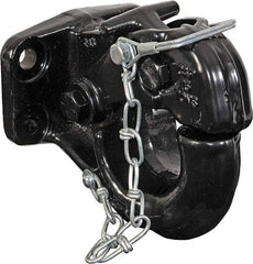 Buyers Products - 30,000 Lb Capacity Pintle Hook with Mounting Kit - For Use with Trailers - Makers Industrial Supply