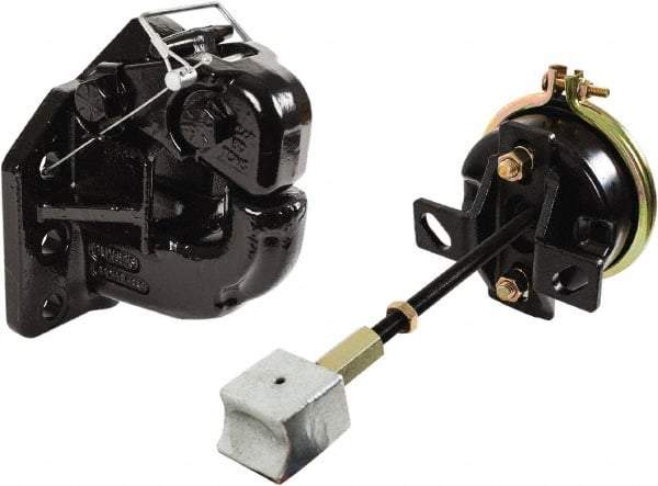 Buyers Products - 100,000 Lb Capacity Pintle Hook with Air Chamber & Plunger - For Use with Trailers - Makers Industrial Supply