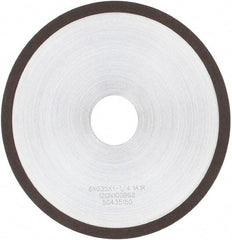 Tru-Maxx - 6" 120 Grit Diamond Cutoff Wheel - 0.035" Thick, 1-1/4" Arbor, Use with Angle Grinders - Makers Industrial Supply