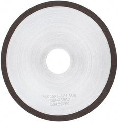 Tru-Maxx - 6" 100 Grit Diamond Cutoff Wheel - 0.035" Thick, 1-1/4" Arbor, Use with Angle Grinders - Makers Industrial Supply