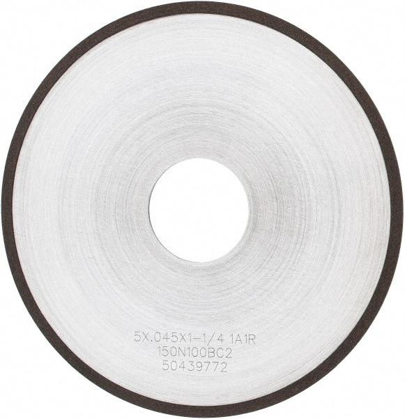 Tru-Maxx - 5" 150 Grit Diamond Cutoff Wheel - 0.045" Thick, 1-1/4" Arbor, Use with Angle Grinders - Makers Industrial Supply