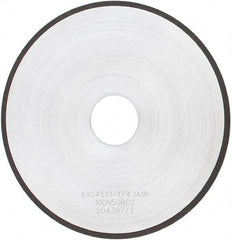 Tru-Maxx - 6" 100 Grit Diamond Cutoff Wheel - 0.045" Thick, 1-1/4" Arbor, Use with Angle Grinders - Makers Industrial Supply