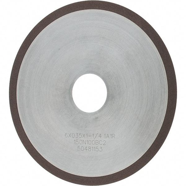 Tru-Maxx - 6" 150 Grit Diamond Cutoff Wheel - 0.035" Thick, 1-1/4" Arbor, Use with Angle Grinders - Makers Industrial Supply