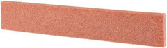 Tru-Maxx - 100 Grit Aluminum Oxide Rectangular Roughing Stone - Fine Grade, 1" Wide x 6" Long x 1/4" Thick - Makers Industrial Supply