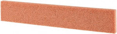 Tru-Maxx - 80 Grit Aluminum Oxide Rectangular Roughing Stone - Medium Grade, 1" Wide x 6" Long x 1/4" Thick - Makers Industrial Supply