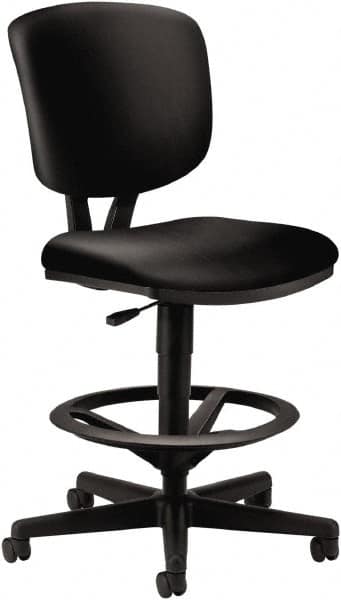 Hon - Swivel & Adjustable Stools Type: Adjustable Height Stool Base Type: Swivel - Makers Industrial Supply