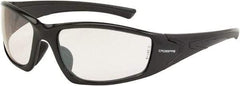 CrossFire - Indoor/Outdoor Lenses, Framed Safety Glasses - Scratch Resistant, Gray Frame, Size Universal, Wrap Around - Makers Industrial Supply