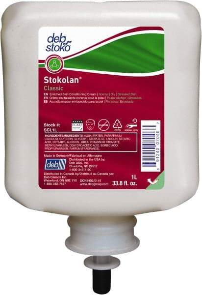 SC Johnson Professional - 1 L Moisturizing Cream - Comes in Cartridge, Silicone Free - Makers Industrial Supply