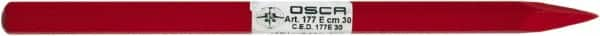 Osca - 12" OAL x 13/32" Blade Width Brick Chisel - Forged Steel Handle - Makers Industrial Supply