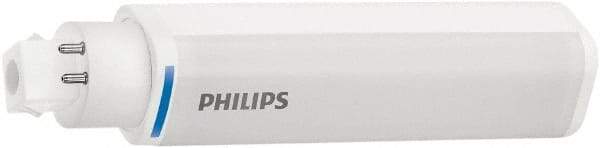 Philips - 8 Watt LED Commercial/Industrial 4 Pin Lamp - 2,700°K Color Temp, 900 Lumens, 120, 270, 347 Volts, Plug-in-Horizontal, 40,000 hr Avg Life - Makers Industrial Supply