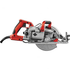 Skilsaw - 15 Amps, 7-1/4" Blade Diam, 5,300 RPM, Electric Circular Saw - 120 Volts, 8' Cord Length, 5/8" Arbor Hole, Left Blade - Makers Industrial Supply