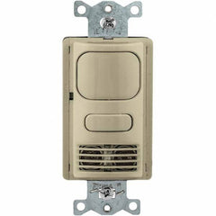 Hubbell Wiring Device-Kellems - Motion Sensing Wall Switches Switch Type: Occupancy or Vacancy Sensor Duel Switch Sensor Type: Ultasonic; Infared - Makers Industrial Supply