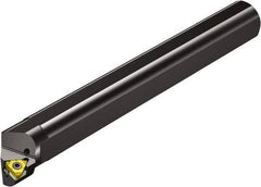 Sandvik Coromant - Internal/External Thread, Right Hand Cut, 3/4" Shank Width x 18.01mm Shank Height Indexable Threading Toolholder - 10" OAL, 266RL-16 Insert Compatibility, 266RKF Toolholder, Series CoroThread 266 - Makers Industrial Supply