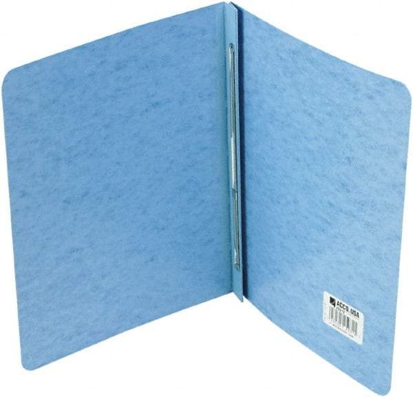 ACCO - 11" Long x 8" Wide Report Cover - Light Blue - Makers Industrial Supply