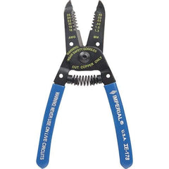 Imperial - 16 to 26 AWG Capacity Wire Stripper/Cutter - 6" OAL, Hardened Steel with Cushion Grip Handle - Makers Industrial Supply