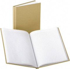 Boorum & Pease - 96 Sheet, 5-7/8 x 9", Memo Book (Side Bound) - Tan - Makers Industrial Supply