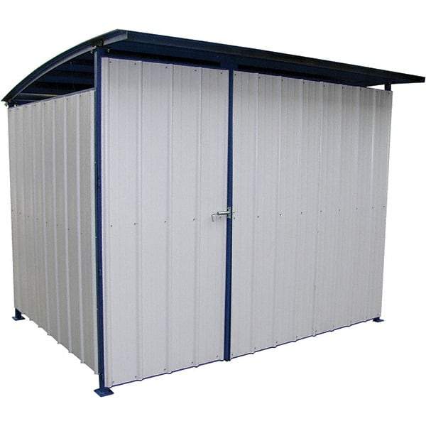 Vestil - Sheds Type: Horizontal Storage Shed Width (Feet): 10 - Makers Industrial Supply