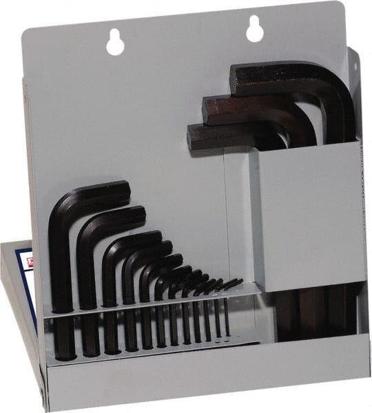 Eklind - 12 Piece L-Key Hex Key Set - Exact Industrial Supply