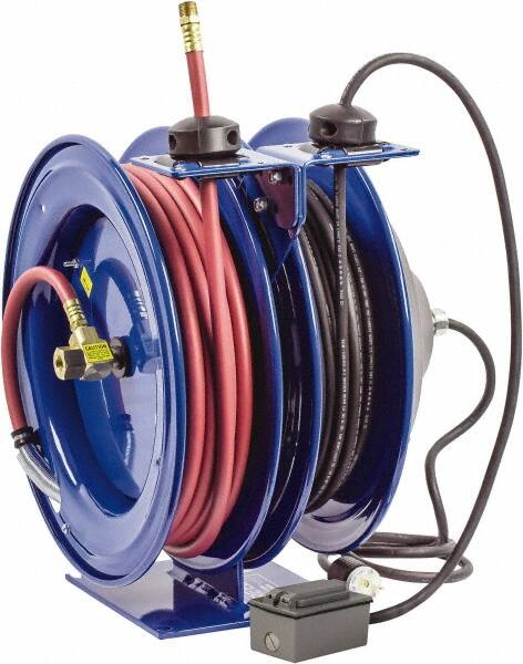 CoxReels - 50' Spring Retractable Hose Reel - 300 psi, Hose Included - Makers Industrial Supply